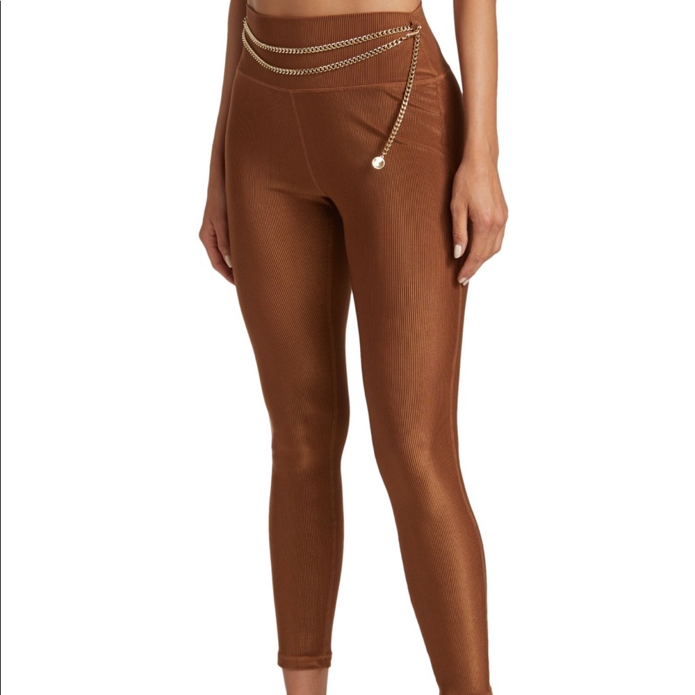 WeWoreWhat Active Chain High Rise Leggings Small